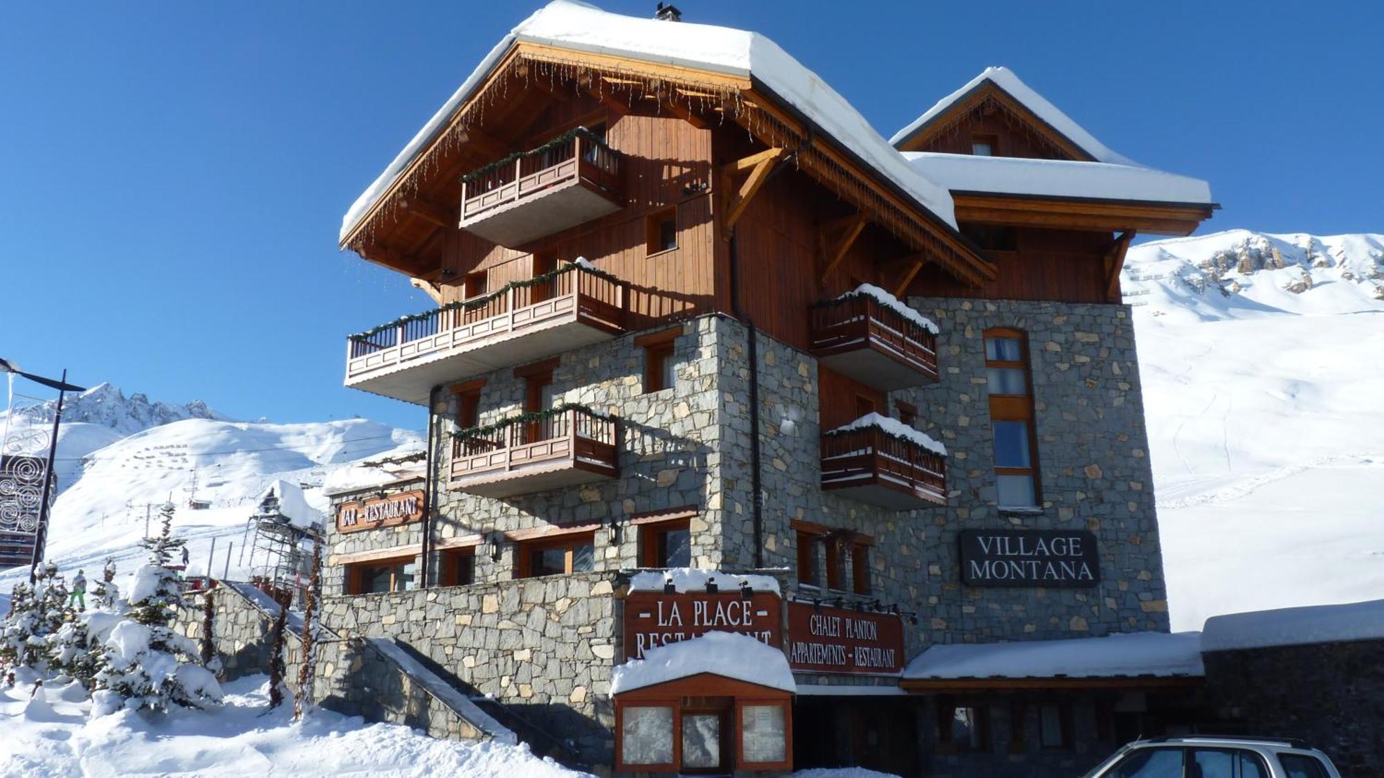 Residences Village Montana By Les Etincelles Тин Екстериор снимка